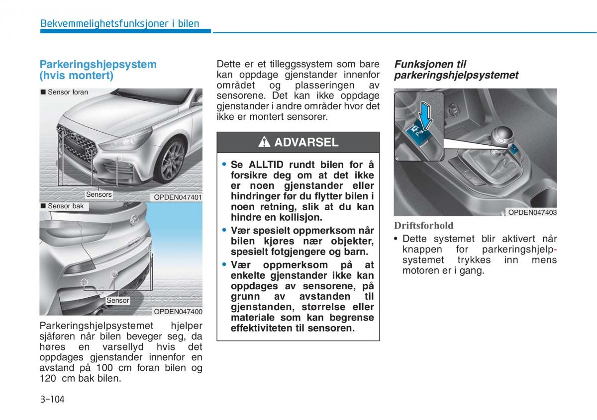 Hyundai i30N Performance bruksanvisningen / page 186