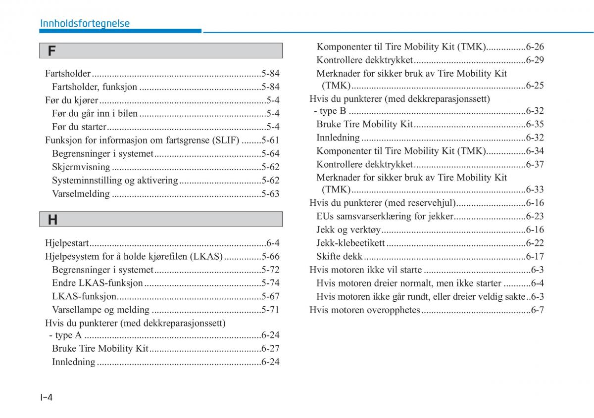 Hyundai i30N Performance bruksanvisningen / page 486