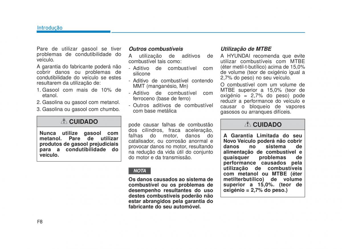 Hyundai i30N Performance manual del propietario / page 8