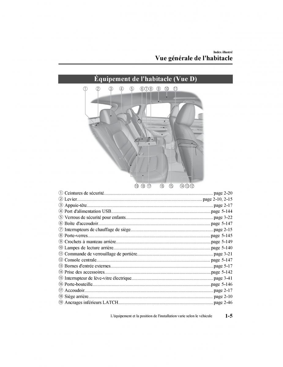 Mazda CX 5 II 2 manuel du proprietaire / page 11