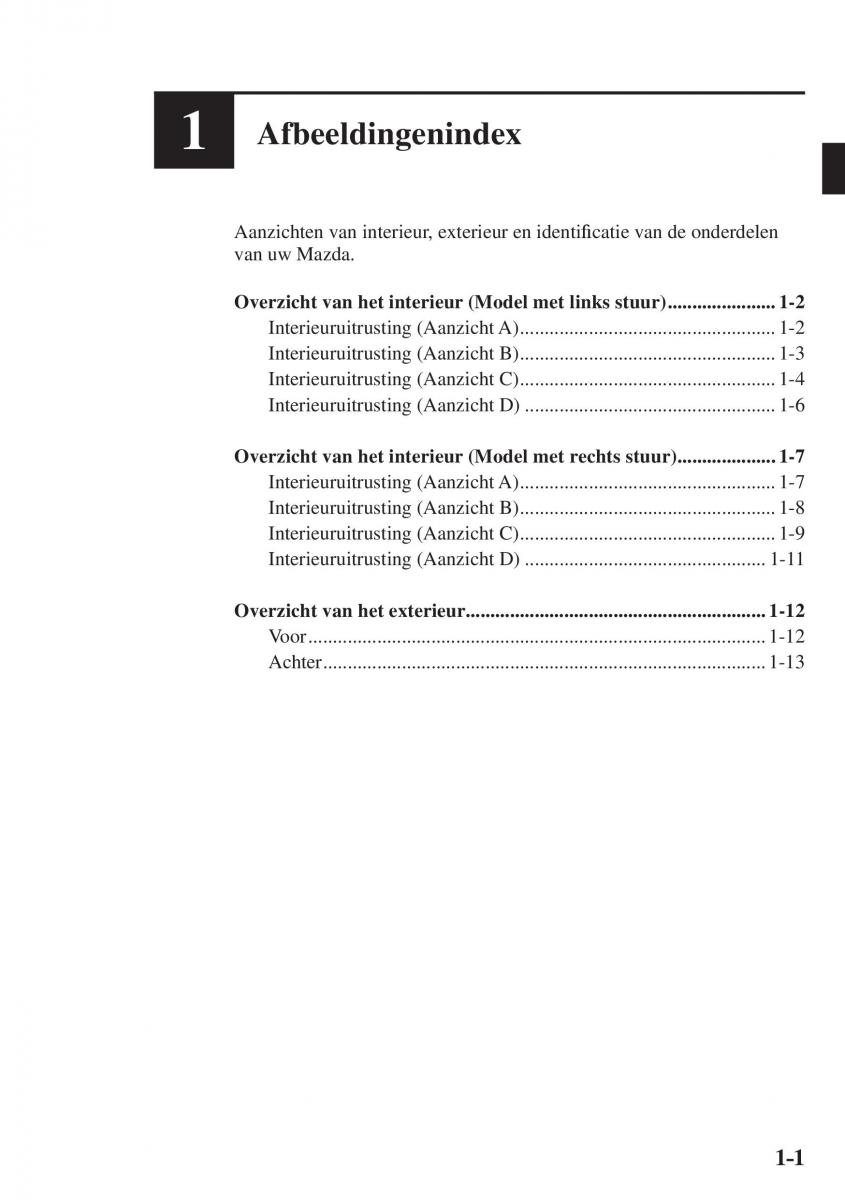 Mazda CX 5 II 2 Bilens instruktionsbog / page 7