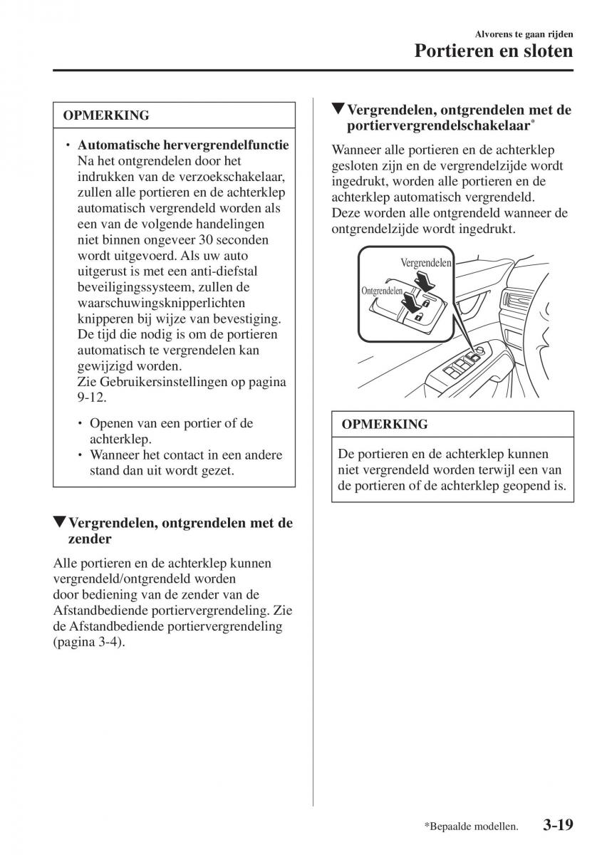 Mazda CX 5 II 2 Bilens instruktionsbog / page 119