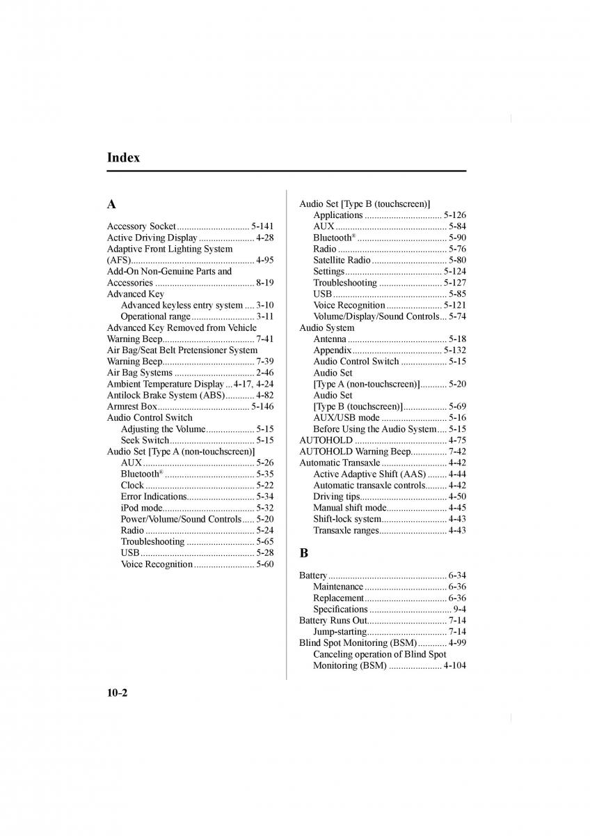 Mazda CX 5 II 2 owners manual / page 656