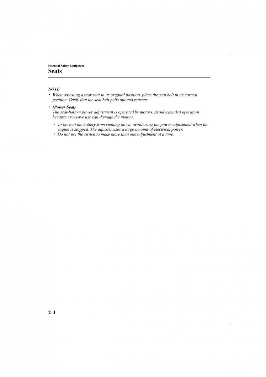 Mazda CX 5 II 2 owners manual / page 18