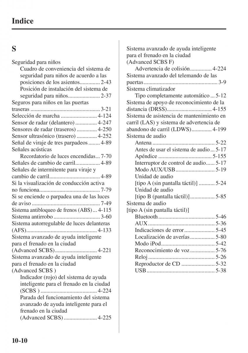 Mazda CX 5 II 2 manual del propietario / page 872