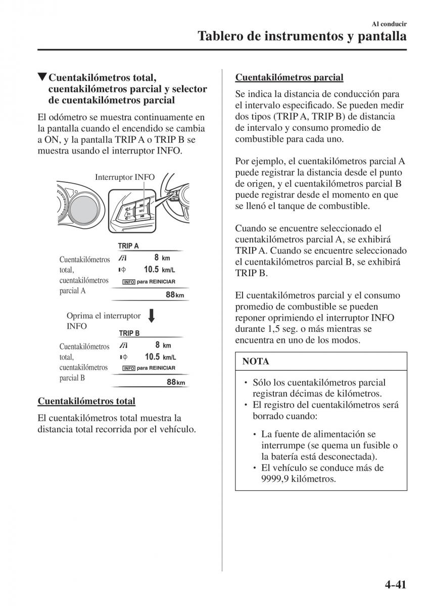 Mazda CX 5 II 2 manual del propietario / page 223