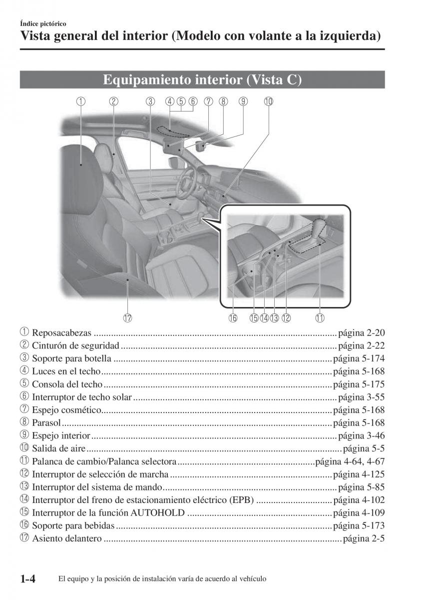 Mazda CX 5 II 2 manual del propietario / page 10