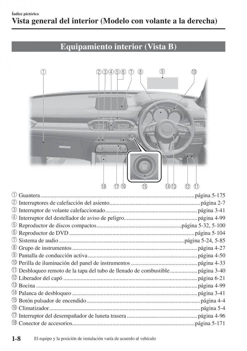 Mazda CX 5 II 2 manual del propietario / page 14