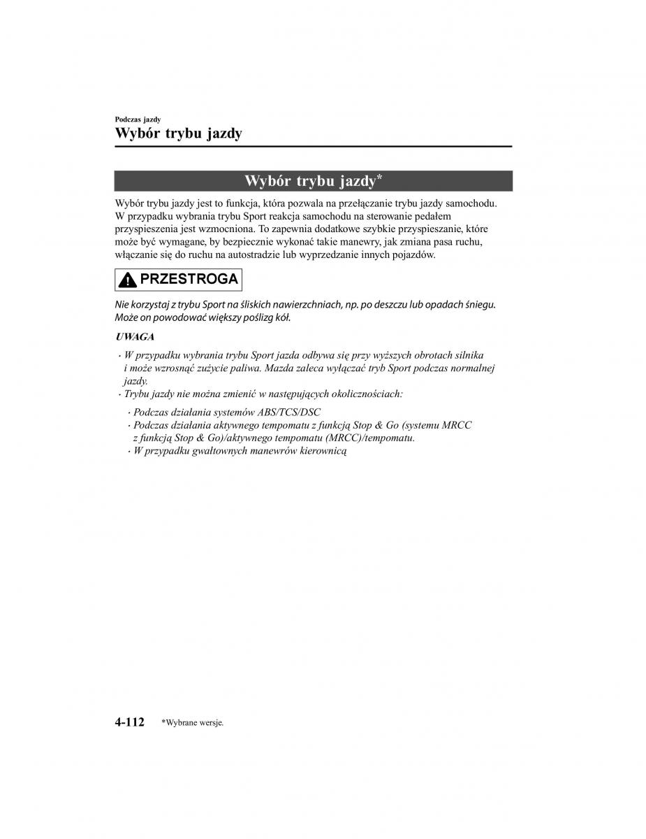 Mazda CX 5 II 2 instrukcja obslugi / page 287
