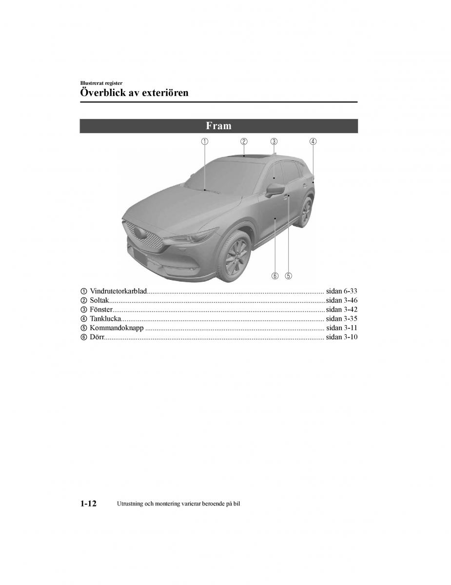 Mazda CX 5 II 2 instruktionsbok / page 23