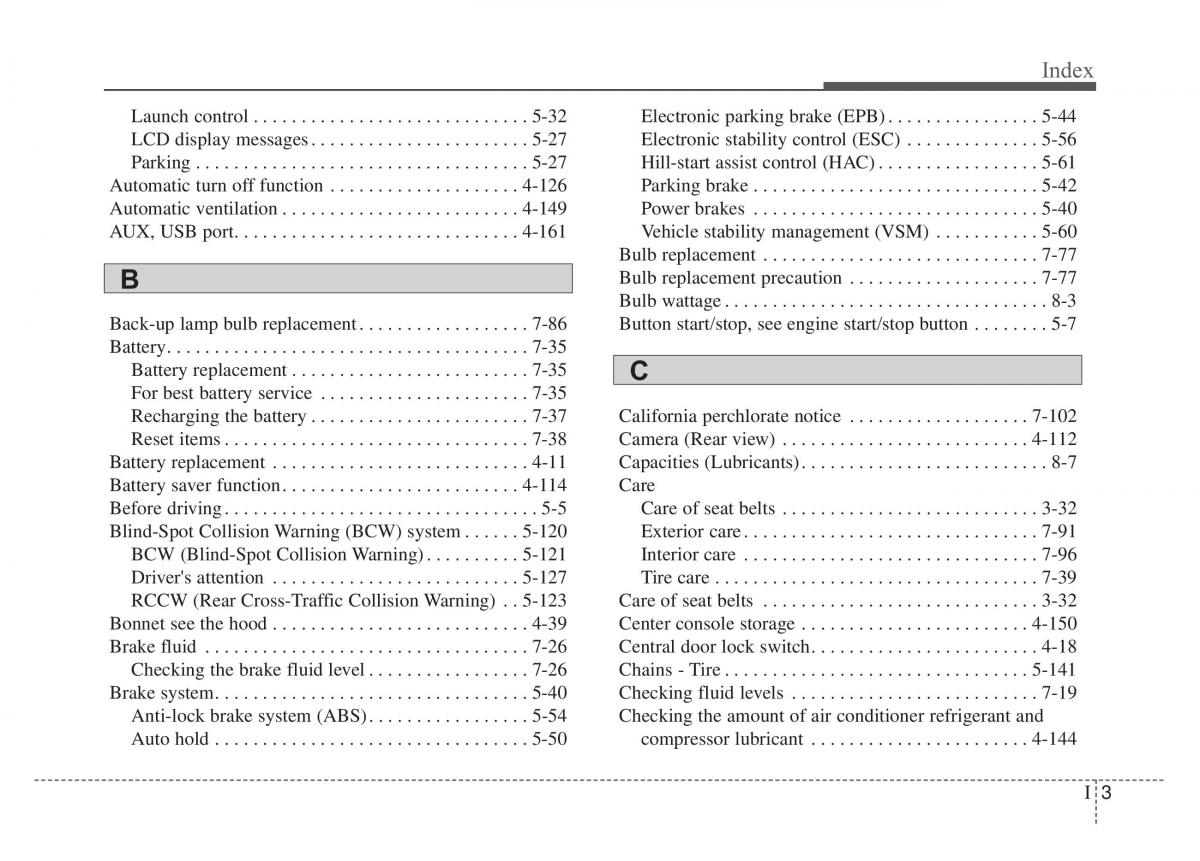 KIA Stinger owners manual / page 548