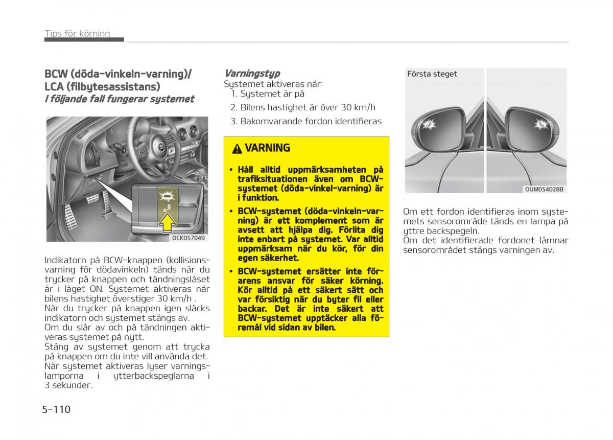 KIA Stinger instruktionsbok / page 342