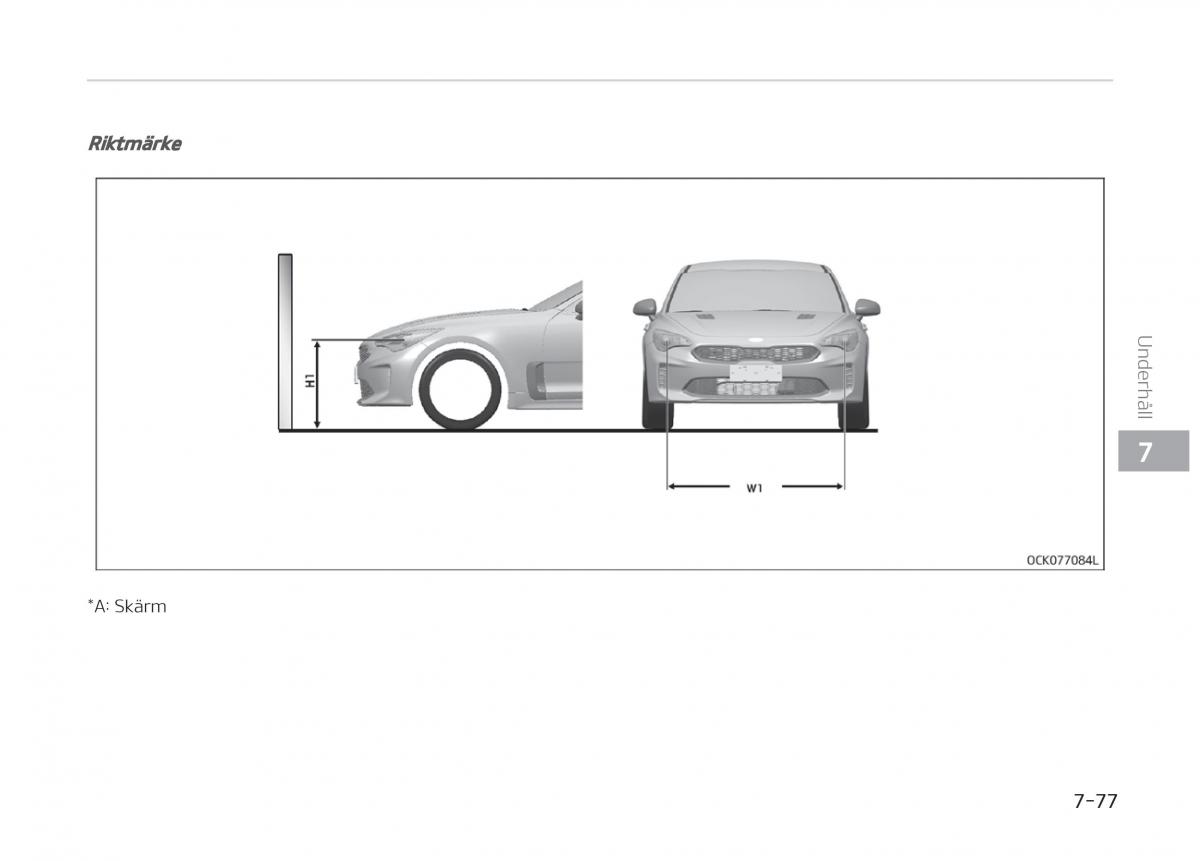 KIA Stinger instruktionsbok / page 481