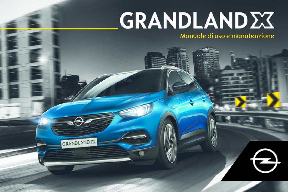 Opel Grandland X manuale del proprietario / page 1