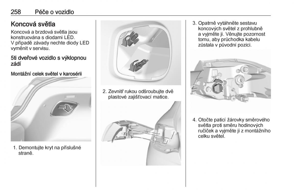 Opel Insignia B navod k obsludze / page 260