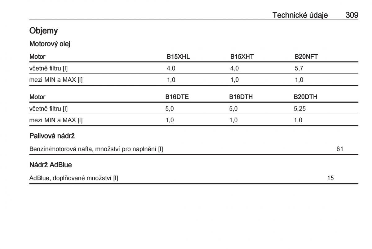 Opel Insignia B navod k obsludze / page 311