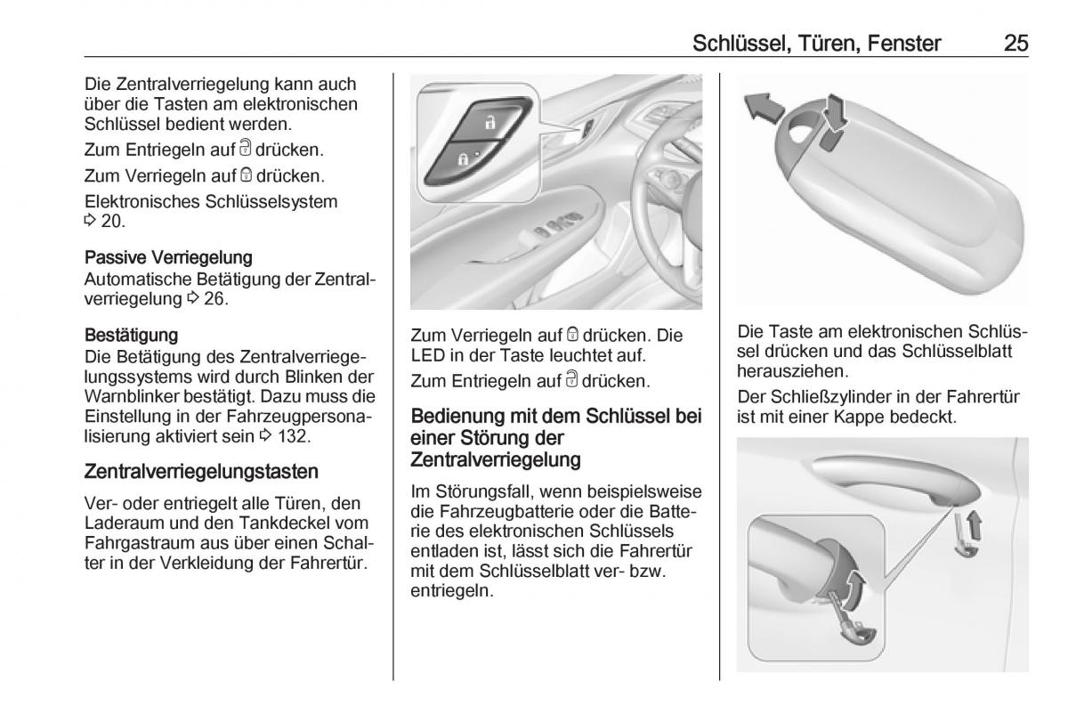 Opel Insignia B Handbuch / page 27
