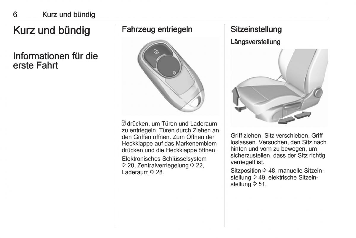 Opel Insignia B Handbuch / page 8