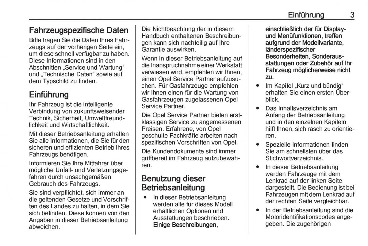 Opel Insignia B Handbuch / page 5