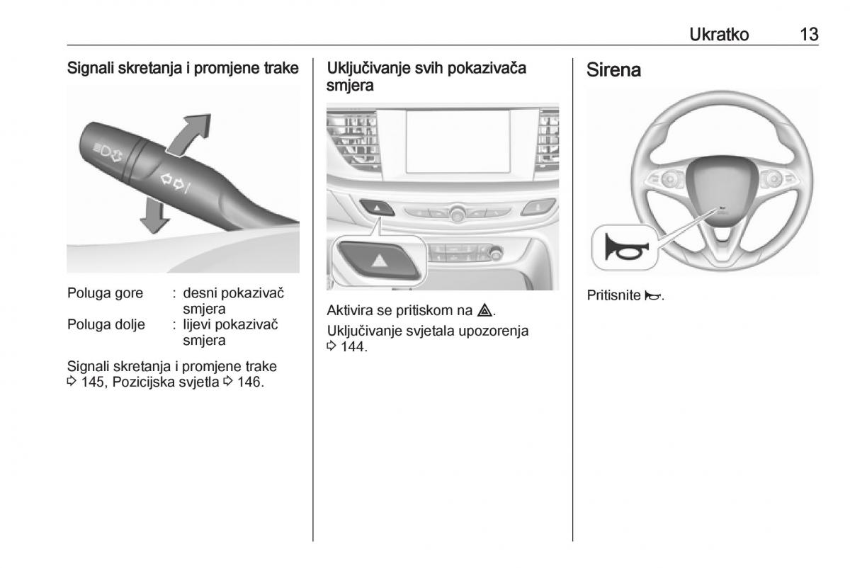 Opel Insignia B vlasnicko uputstvo / page 15