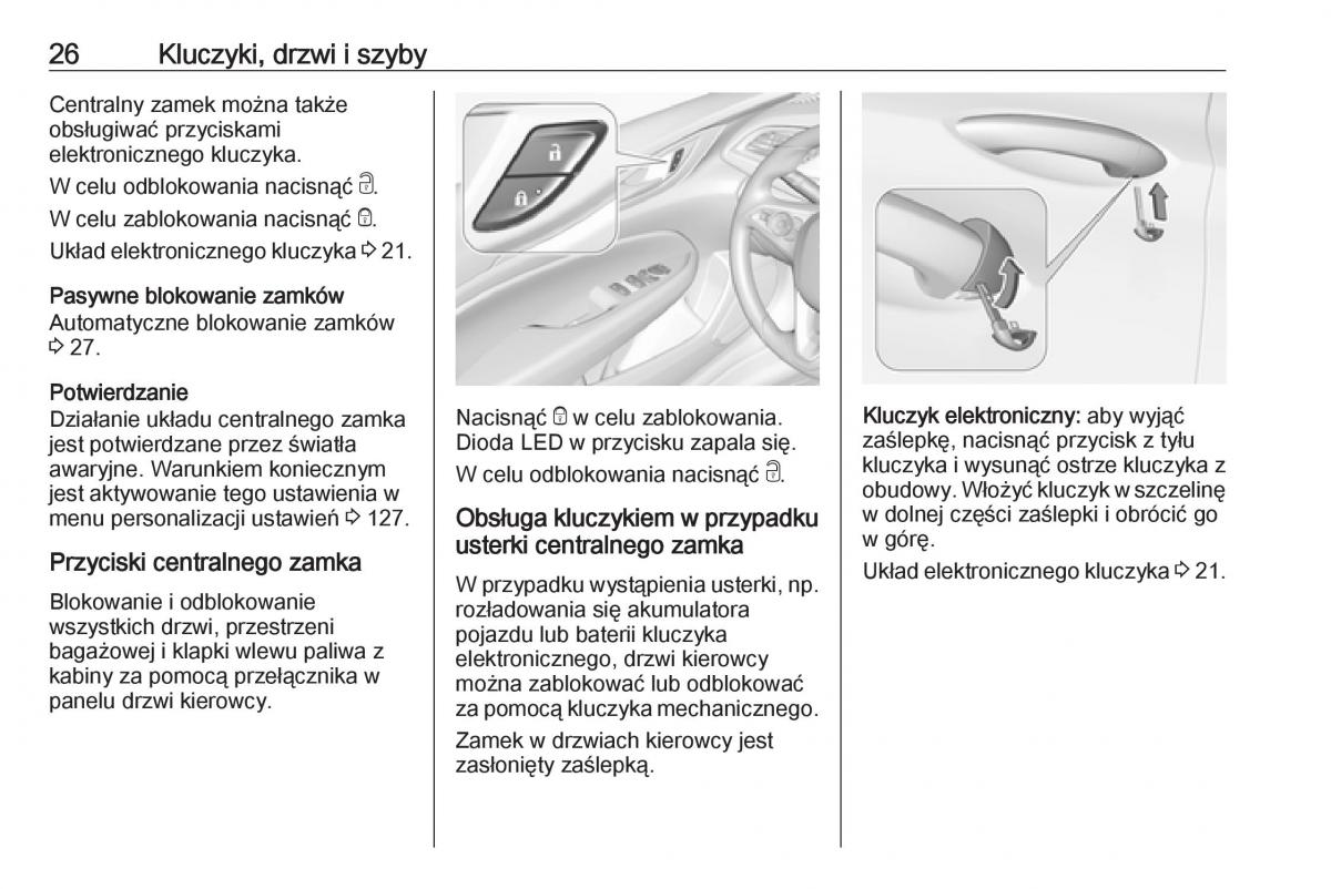 Opel Insignia B instrukcja obslugi / page 28