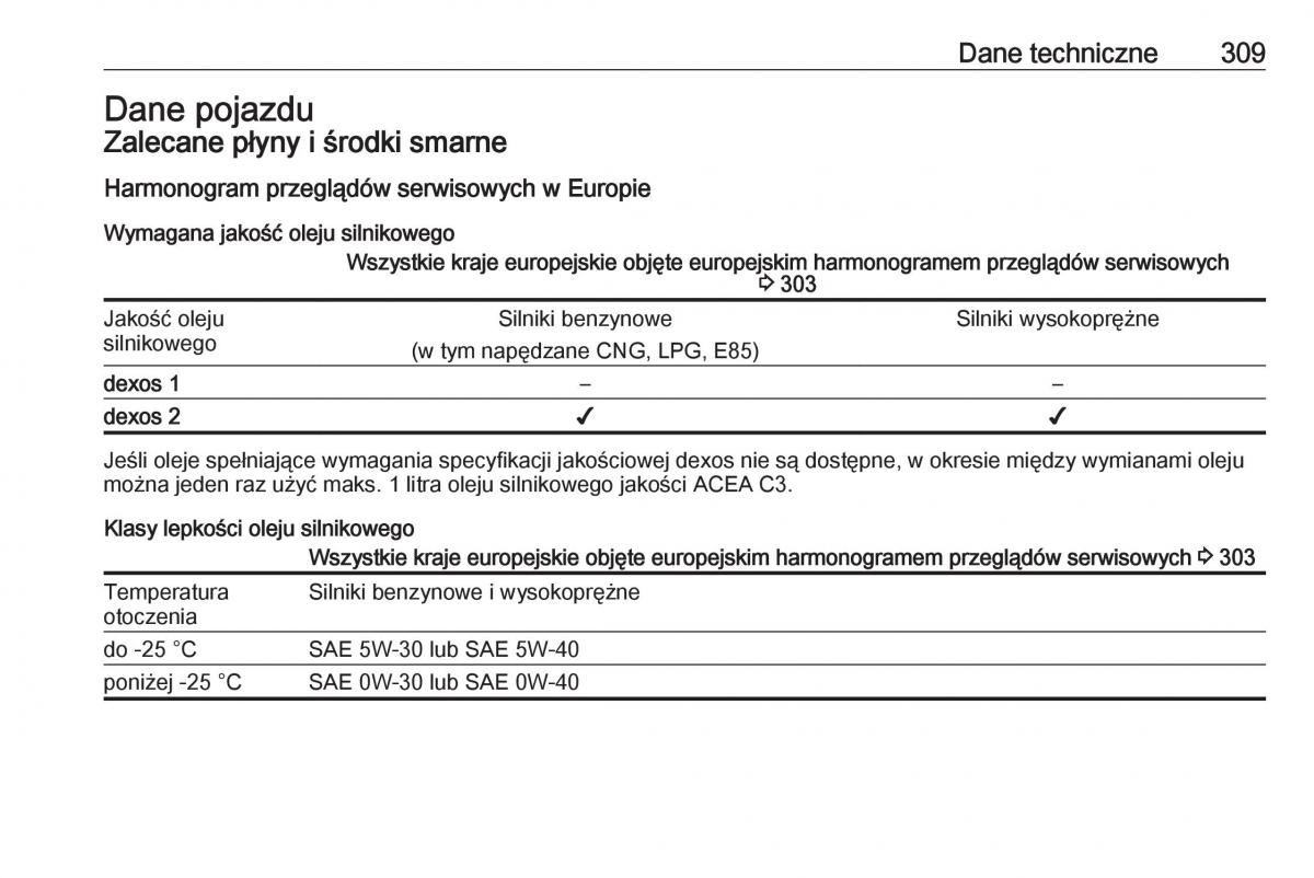 Opel Insignia B instrukcja obslugi / page 311