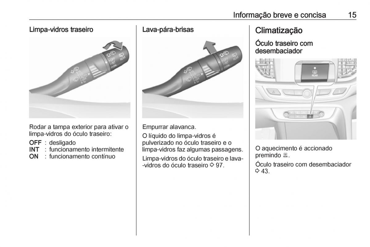 Opel Insignia B manual del propietario / page 17