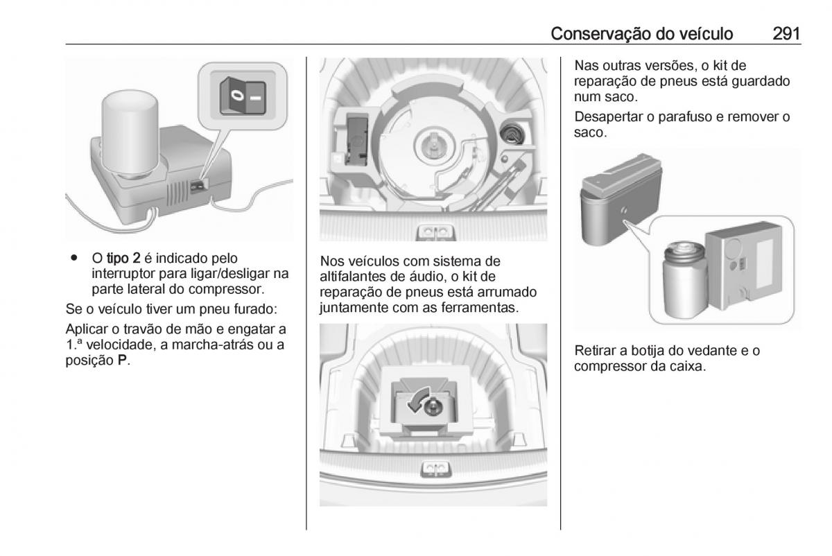 Opel Insignia B manual del propietario / page 293