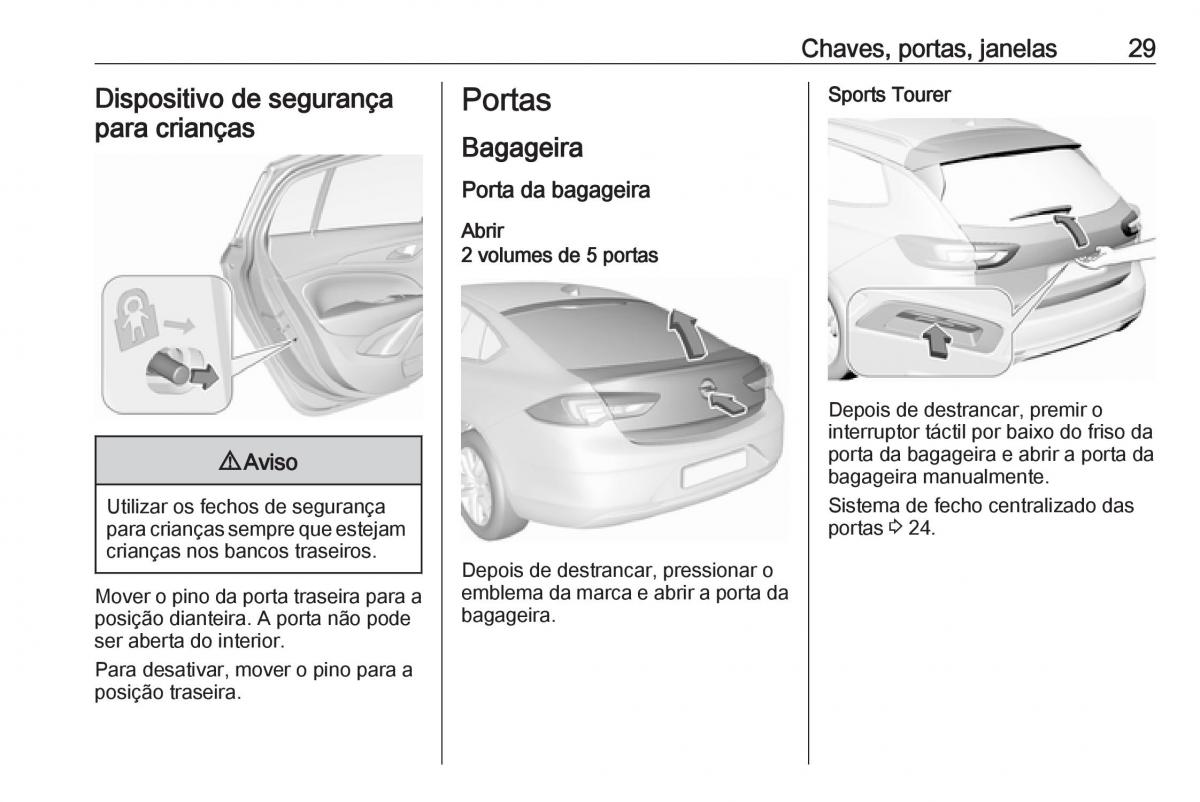 Opel Insignia B manual del propietario / page 31