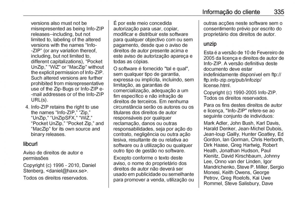 Opel Insignia B manual del propietario / page 337