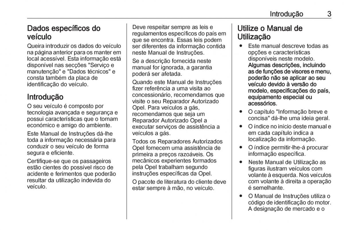 Opel Insignia B manual del propietario / page 5