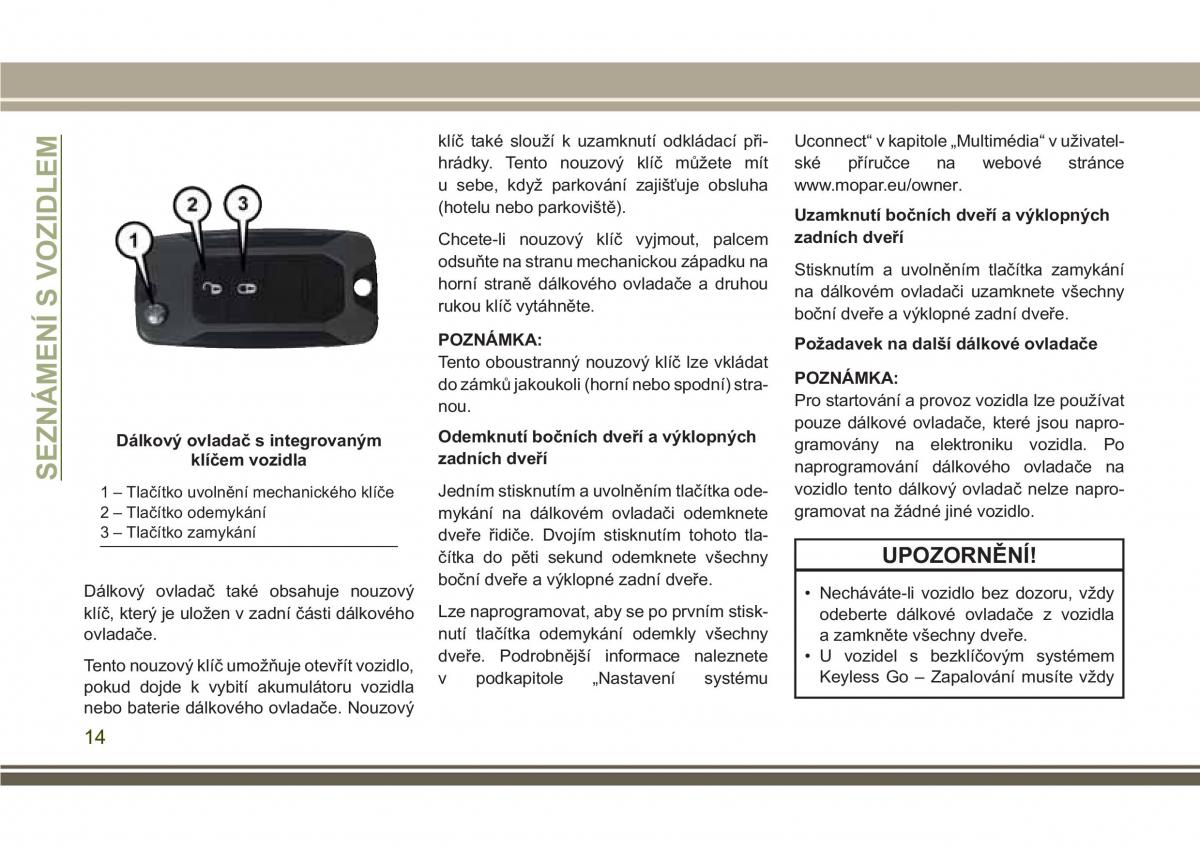 Jeep Compass II 2 navod k obsludze / page 16
