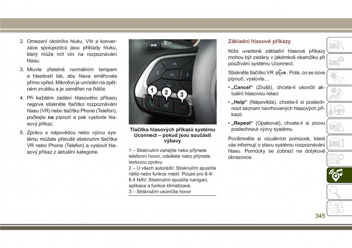 Jeep Compass II 2 navod k obsludze / page 347