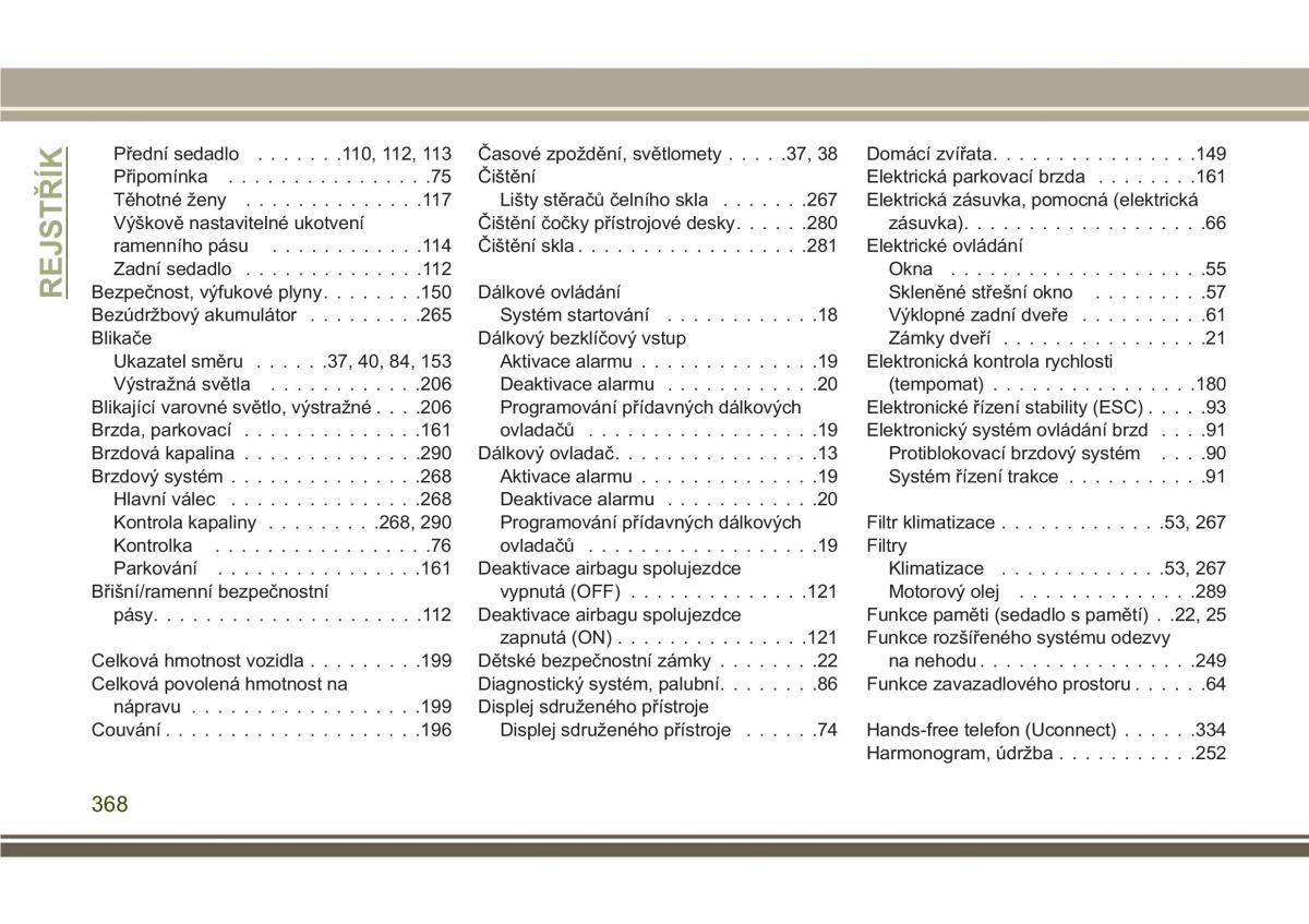 Jeep Compass II 2 navod k obsludze / page 370