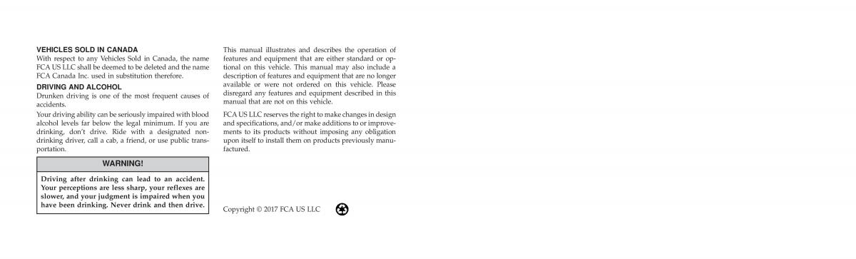 Jeep Compass II 2 owners manual / page 2