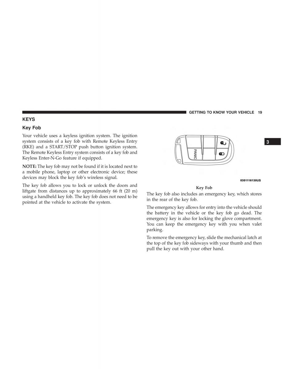 Jeep Compass II 2 owners manual / page 21