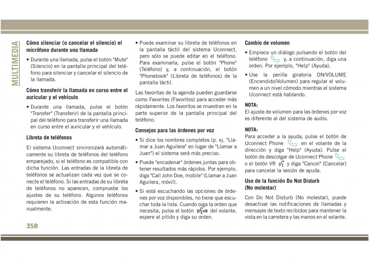 Jeep Compass II 2 manual del propietario / page 360
