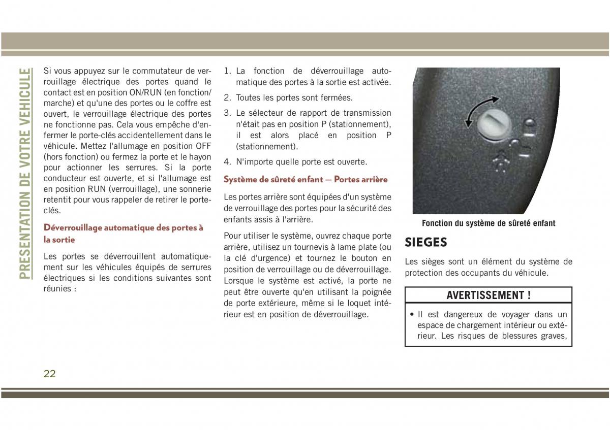 Jeep Compass II 2 manuel du proprietaire / page 24