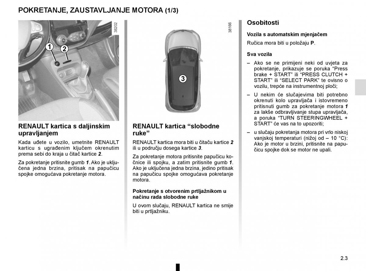 Renault Captur vlasnicko uputstvo / page 87