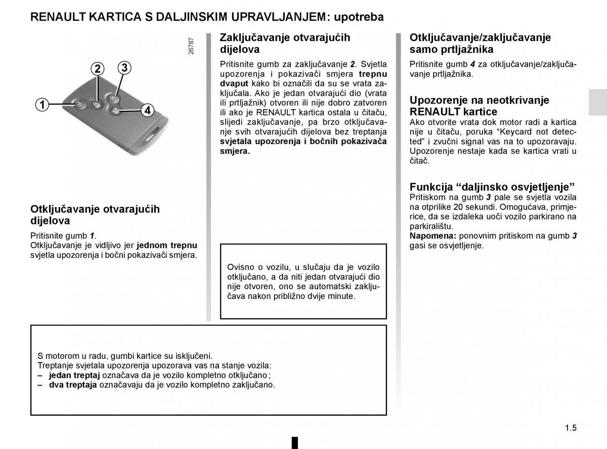 Renault Captur vlasnicko uputstvo / page 11