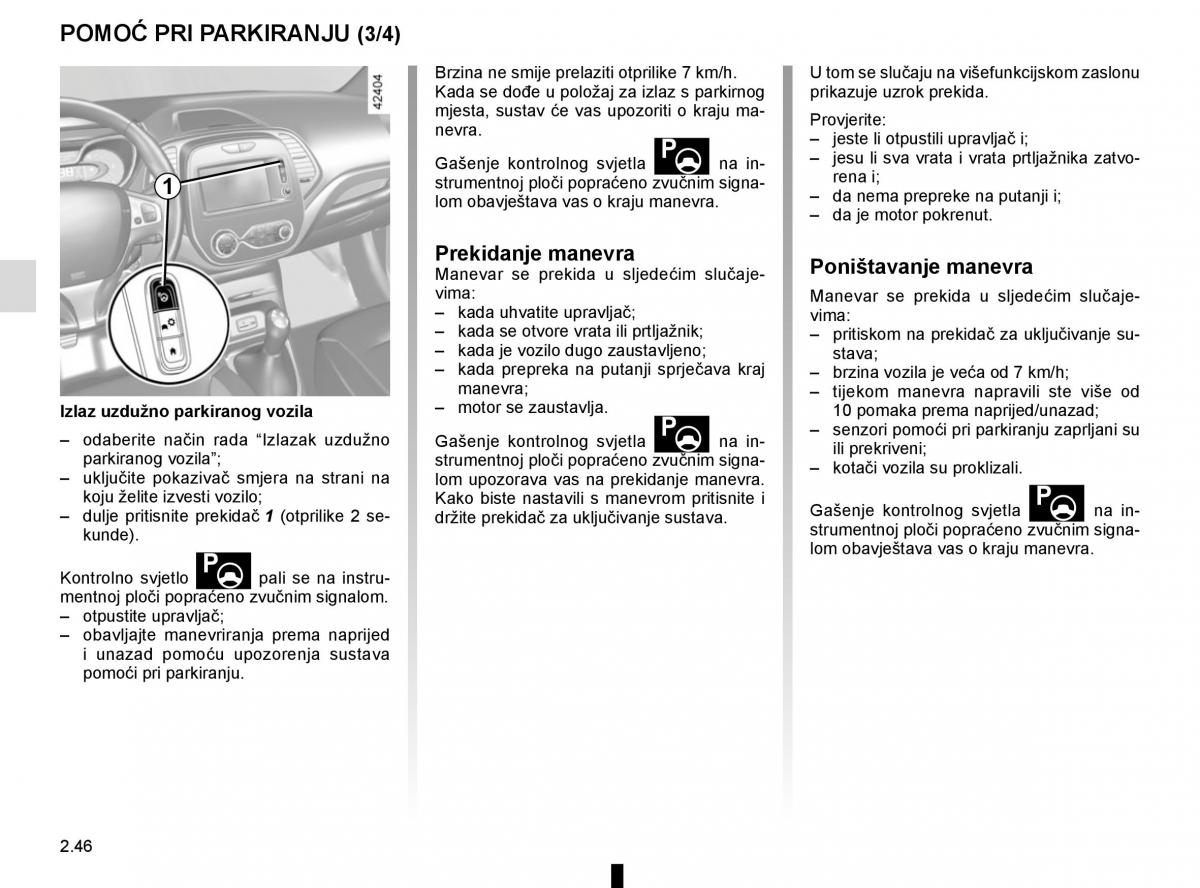 Renault Captur vlasnicko uputstvo / page 130