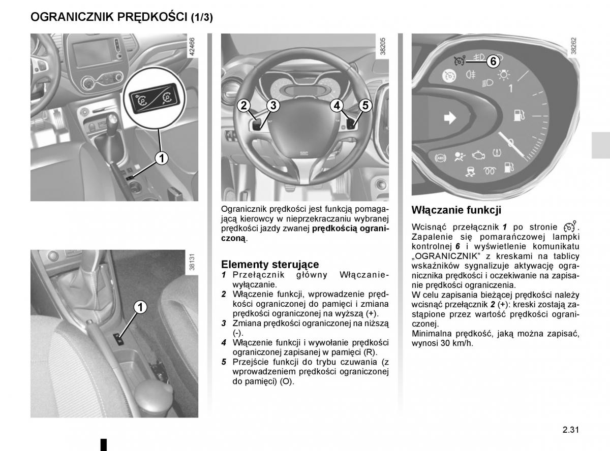 Renault Captur instrukcja obslugi / page 115