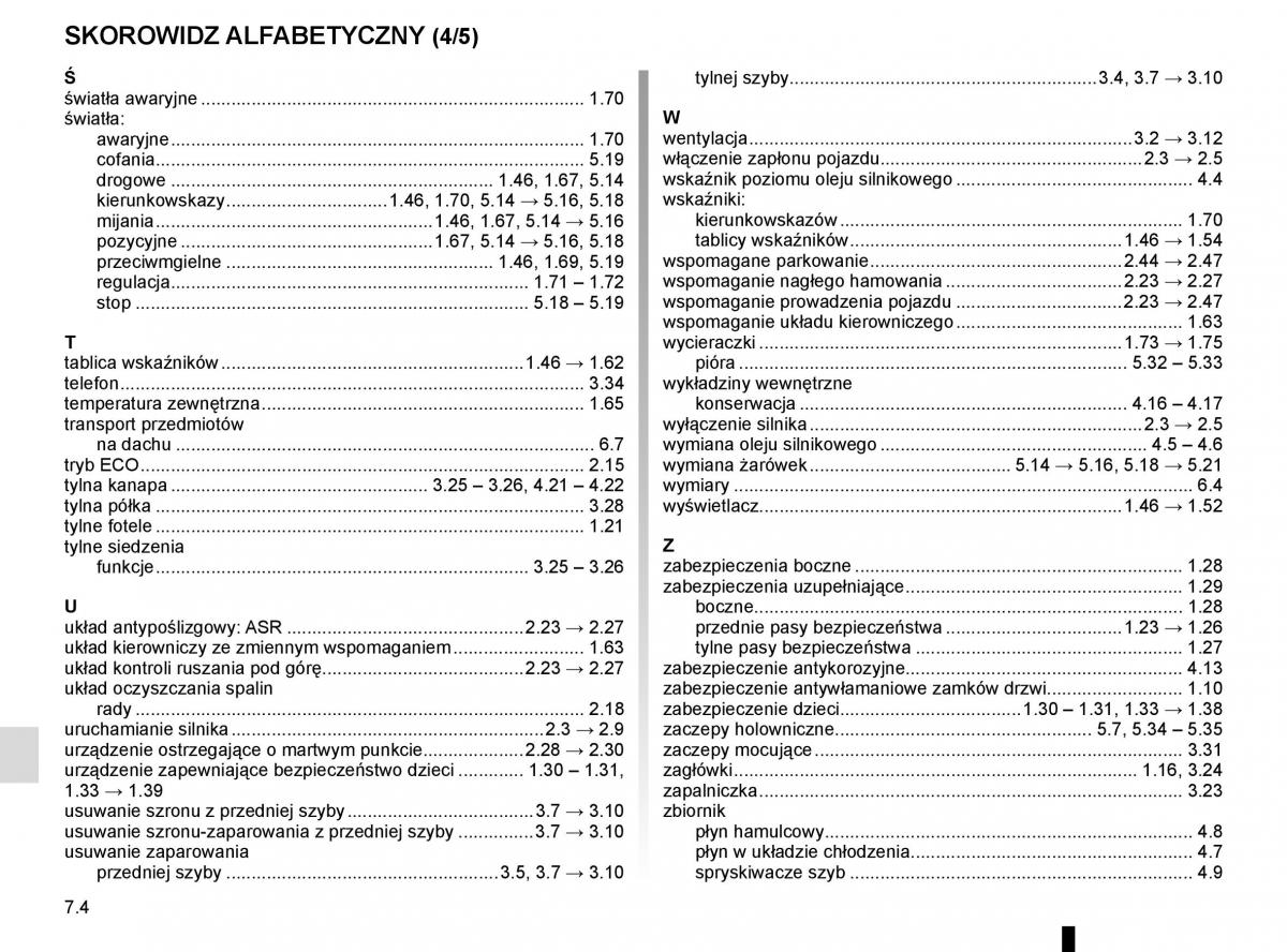 Renault Captur instrukcja obslugi / page 256