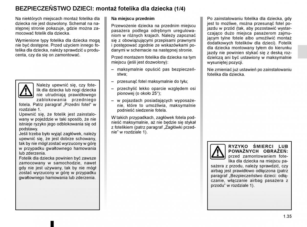 Renault Captur instrukcja obslugi / page 41