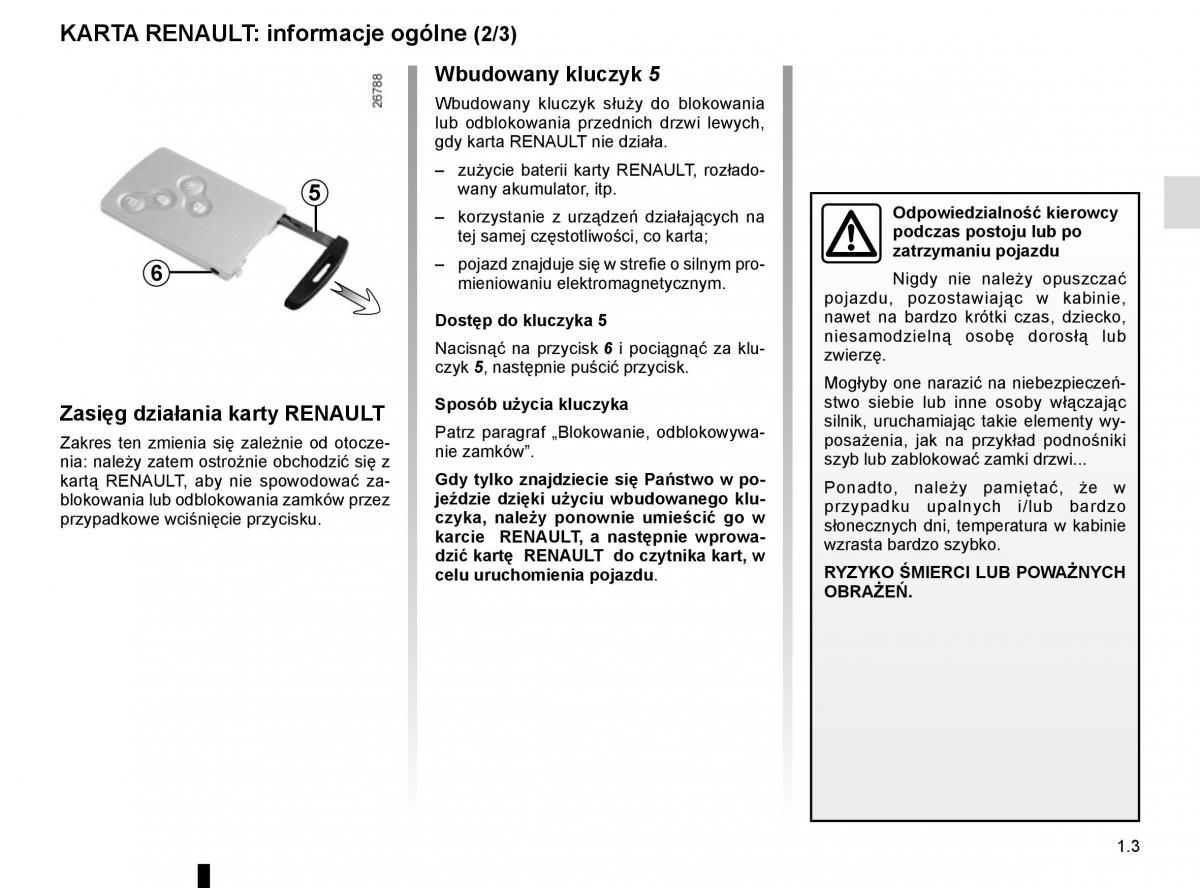 Renault Captur instrukcja obslugi / page 9