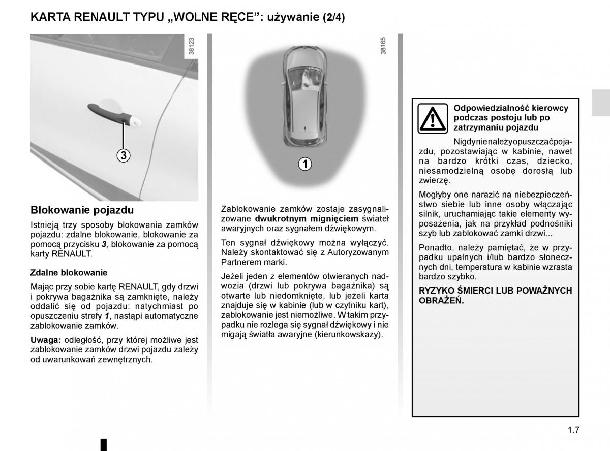 Renault Captur instrukcja obslugi / page 13