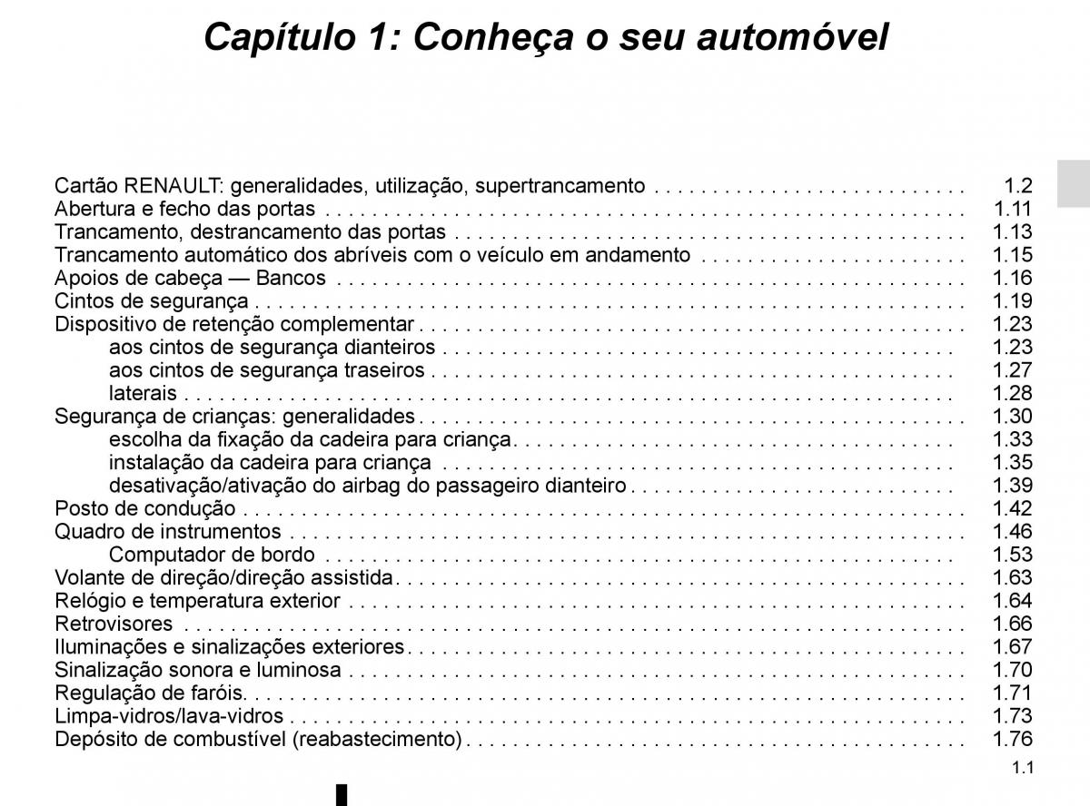 Renault Captur manual del propietario / page 7