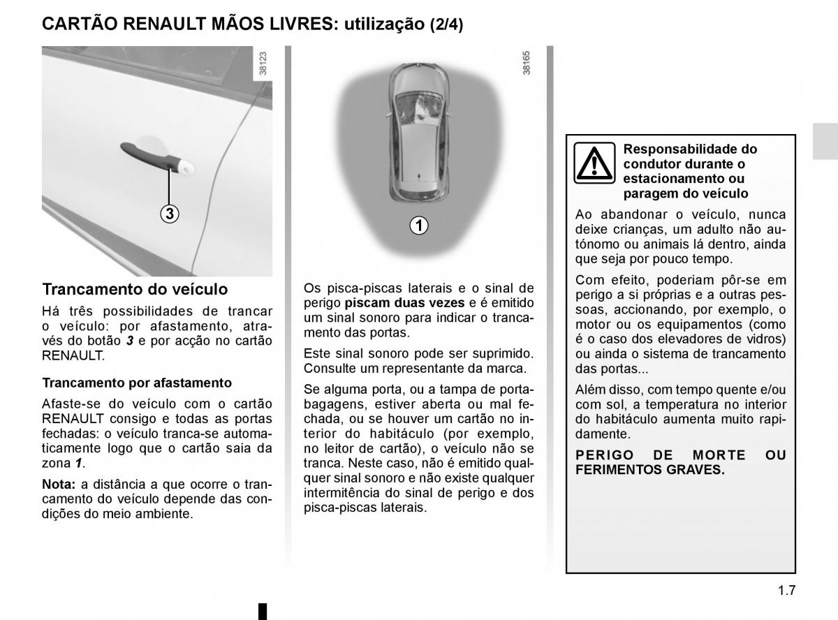 Renault Captur manual del propietario / page 13