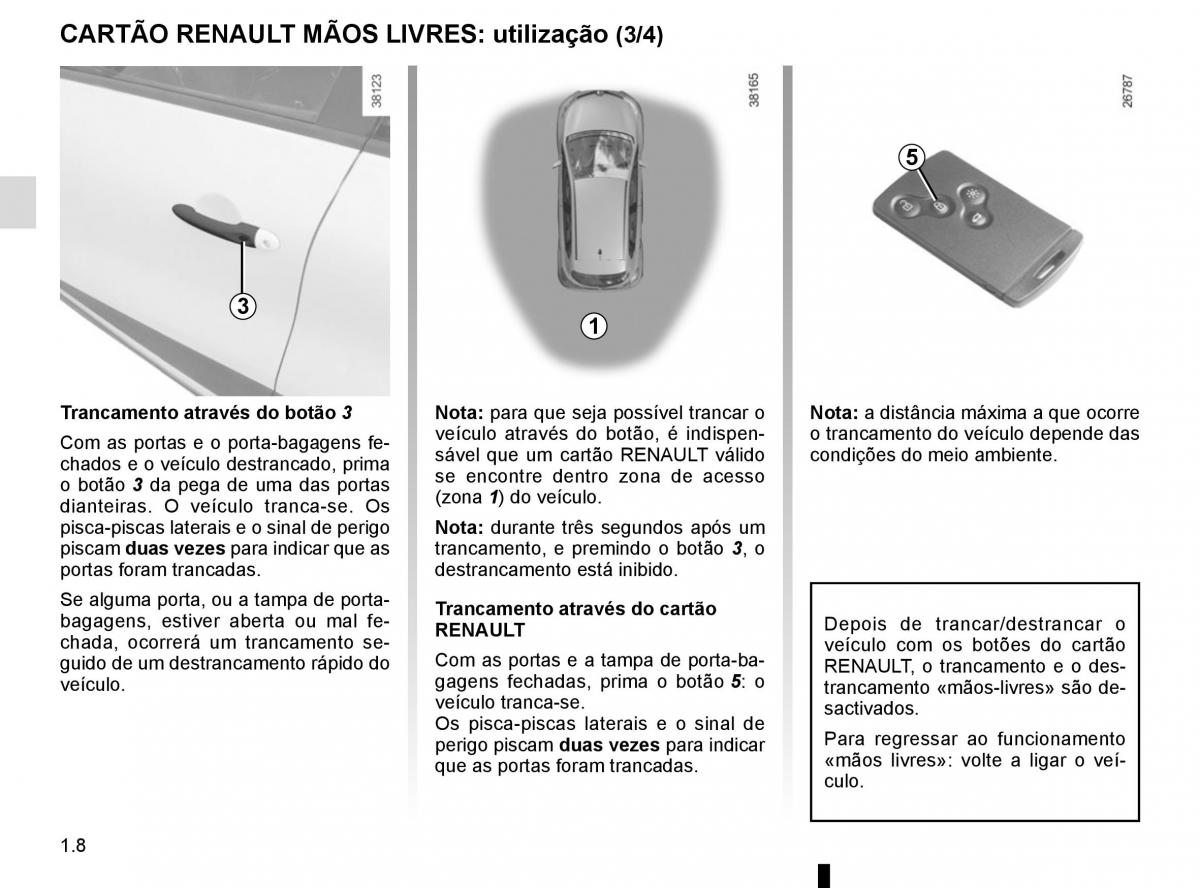 Renault Captur manual del propietario / page 14