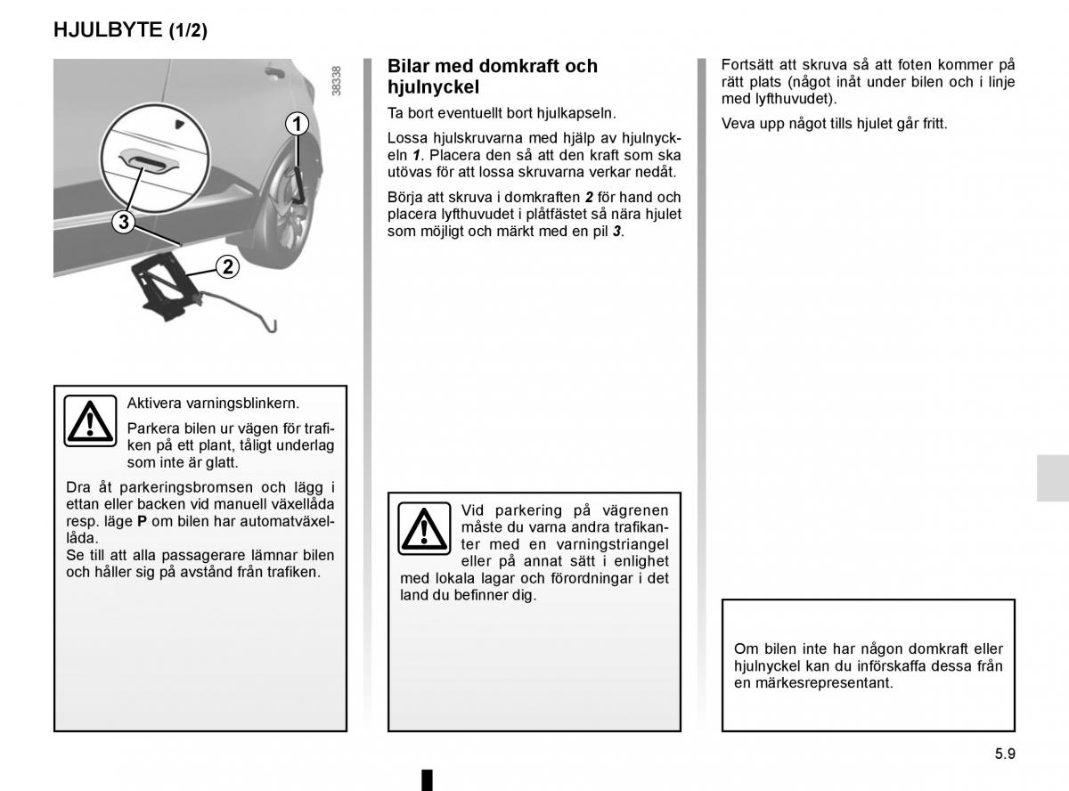 Renault Captur instruktionsbok / page 199